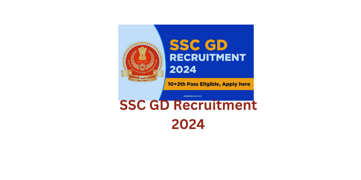 SSC GD Recruitment 2024